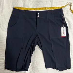 NWT Jofit Navy Bermuda golf shorts